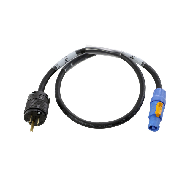 NEMA 5-15 to powerCON® Blue Adapter