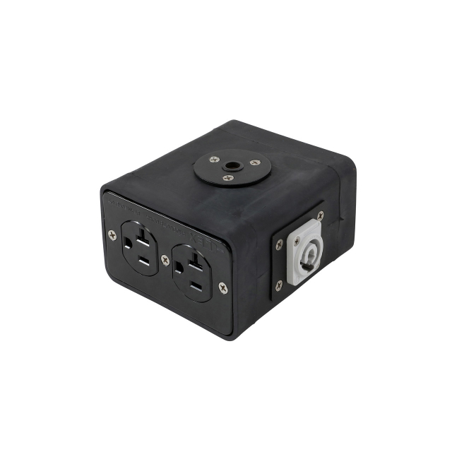 20 Amp Quad Box powerCON® to Duplex Receptacles