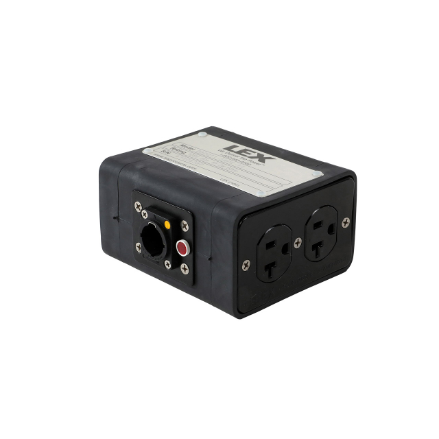 20 Amp Quad Box powerCON® TRUE1 to Duplex Receptacles
