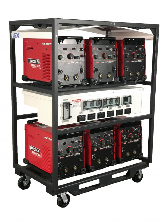 WR6A-7SM-FG26FW6LD-R | WeldingRack 6-Pack to Arktite Receptacles | LEX ...