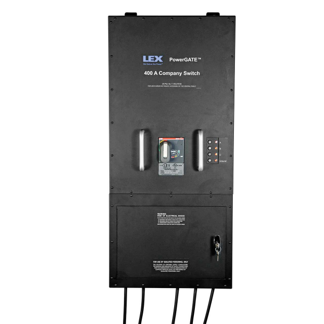 60 Amp Company Switch with IEC 60309 Pin & Sleeve Receptacle and Lugs, Indoor Use