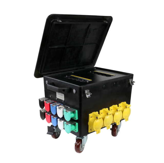 Ph400h3 N2j 1adw Cw 400 Amp Power Station With Casters To California Style Locking Receptacles Weather Resistant Lex Products