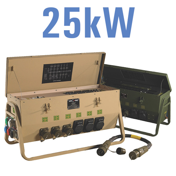 25kw Airforce Style Power Distribution Box