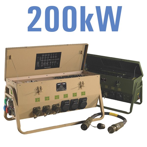 200kw Airforce Style Power Distribution Box